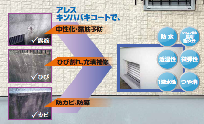 アレスキソハバキコートの特徴